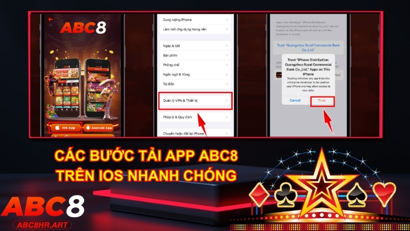 Các bước tải app trên điện thoại iOS đã được hướng dẫn