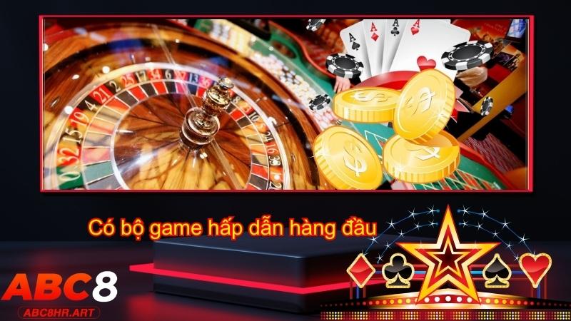 Có bộ game hấp dẫn hàng đầu