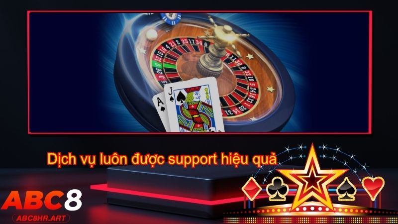 Dịch vụ luôn luôn được support hiệu quả