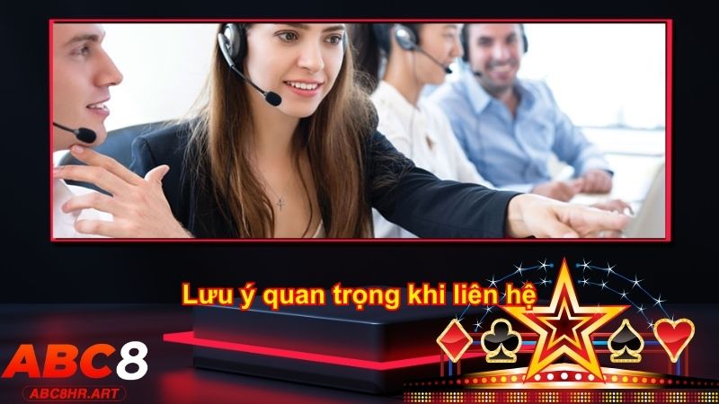 Liên hệ ABC8 yêu cầu người dùng cân nhắc kỹ lưỡng